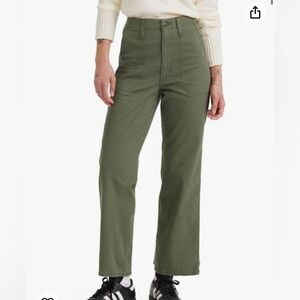 Levi’s high waist ribcage straight pants